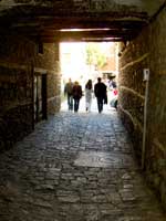 Ohrid old town- Охрид тунелчето